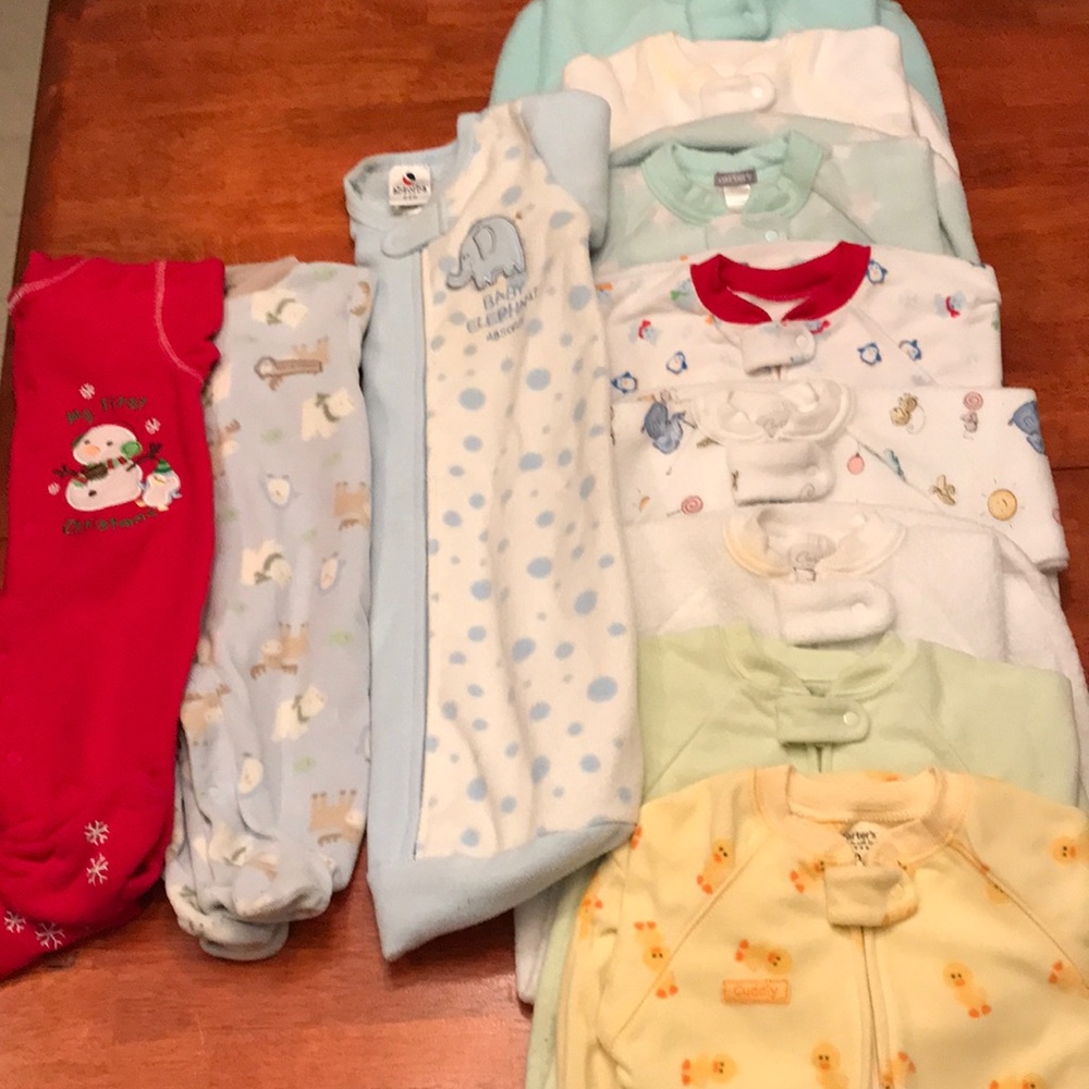 Infant sleeping bag jammies